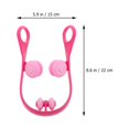 thumbnail image 2 of MasteelfCA 1Pc Leg Massaging Tool Household Leg Massager Roller Massaging Accessories Pink, 2 of 8