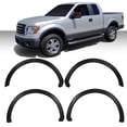 thumbnail image 5 of Fender Flares Fit for Ford F-150 2009-2014 Factory Style Wheel Cover Protector 4pcs Black, 5 of 12