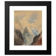 thumbnail image 2 of Thomas Moran 12x14 Black Modern Framed Museum Art Print Titled - From the Top of Great Fall, Yellowstone (1871), 2 of 5