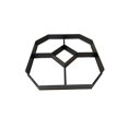 thumbnail image 4 of Yuarrent Molde Hexagonal para hacer caminos, molde pavimentador de hormigón, molde de piedra escalonada de cemento para jardín y parque Jardín y Patio Yuarrent HA013693-00, 4 of 6
