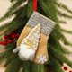 thumbnail image 5 of Adornos navideños, adornos navideños, regalos navideños, 1 pieza de calcetines navideños de lino con dibujos animados, bolsas de regalo navideñas, colgantes decorativos para árbol de Navidad, chimenea, 5 of 6