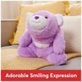 thumbnail image 3 of Peluche con forma de oso de peluche GUND Original Snuffles, color morado, 25 cm, 3 of 8