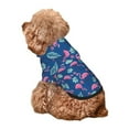 thumbnail image 5 of Haiem Plants And Flamingos for Winter Dog Hoodie Sweatshirts with Pockets Warm Dog Clothes for Small Dogs Chihuahua-X-Large, 5 of 7