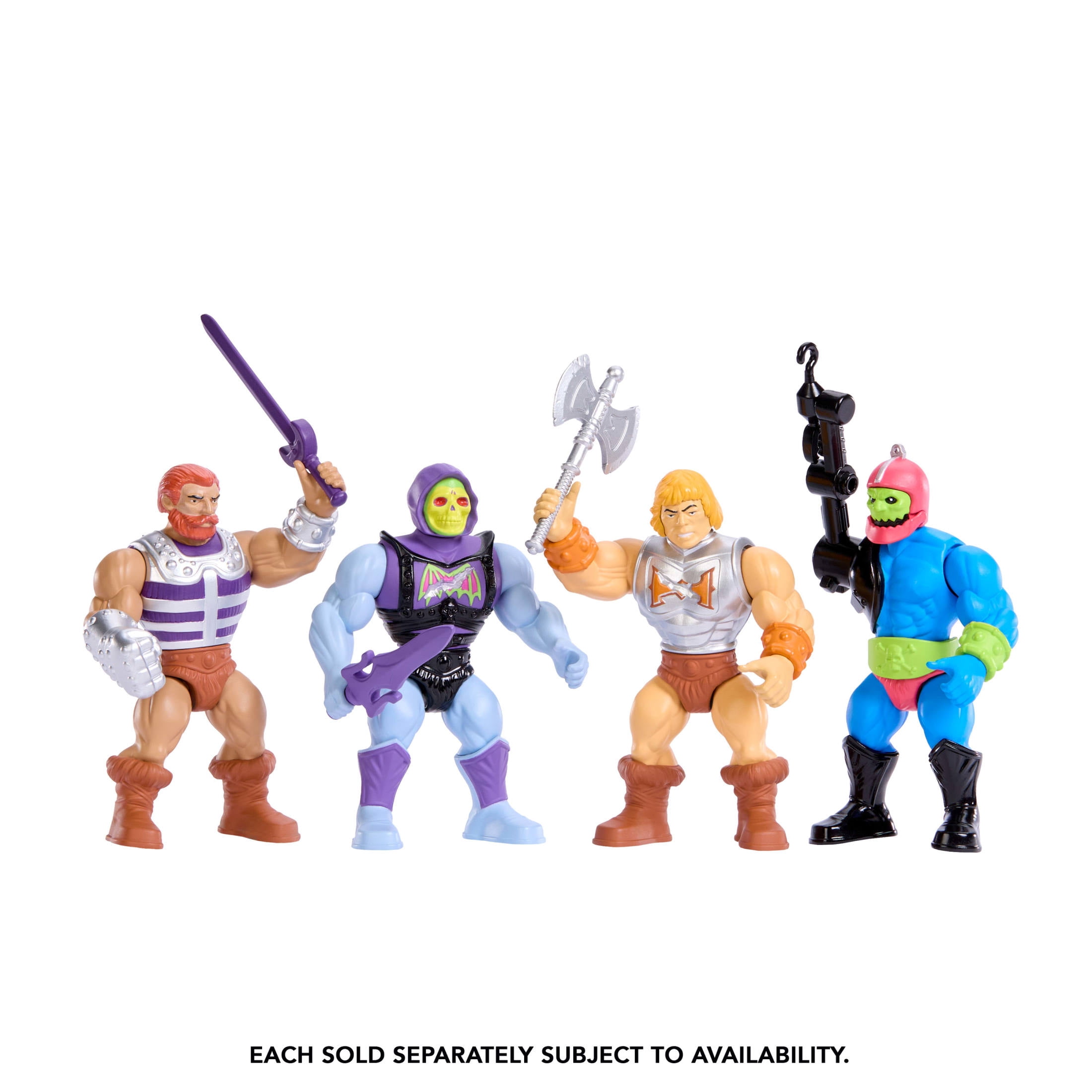 Masters of the Universe Mighty Masters 3.25 inch Figure Toy with Twist & Release Action, Accessory
