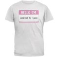 thumbnail image 1 of Halloween Hello I'm Addicted to Tacos Mens T Shirt, 1 of 1