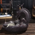 thumbnail image 2 of Baohd Improving Of Life Backflow Incense Burner For And Peaceful Ambience Black, 2 of 6