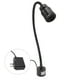 thumbnail image 1 of Luz de trabajo con cuello de cisne LED con base magnética, 7 W, 110-220 V, enchufe estadounidense, perfecta para leer y realizar tareas, 1 of 8
