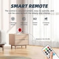 thumbnail image 3 of Indoor Sound and Light Infrared Alarm Human Body Induction Detector Anti-Theft Alarm Infrared Detector Remote Control, 3 of 4