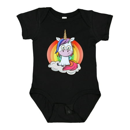 

Inktastic Unicorn Rainbow Boys or Girls Baby Bodysuit