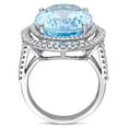 thumbnail image 4 of Everly Women's Topaz 14k White Gold Ring, 4 of 8
