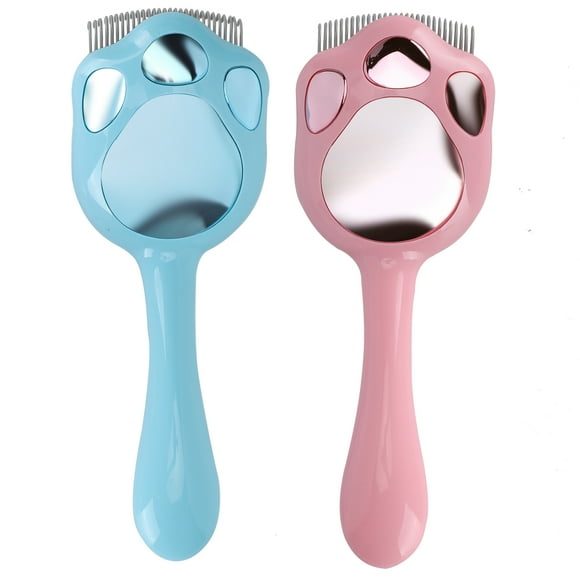 Oubit Cat Grooming Comb,Cat Hair Shell Comb Tangles Removal Comb Cat Brush Sleek Aesthetic