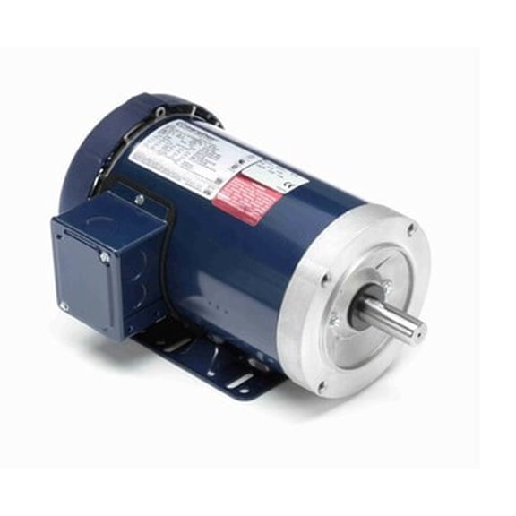 GT1201 Marathon 1 hp 1800 RPM 3-Phase 143TC Frame TEFC (rigid base) 230/460V Marathon Motor