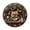 A, variant on Round Wooden Wall Clock Cute Cat Silent Vintage Theme for Bedroom Office