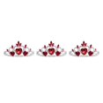thumbnail image 3 of Sonducket Diademas con diamantes de imitación, estilo elegante, antideslizantes, regalo para niñas, novia, boda, suministros de decoración sin peine Type1 NO1 Sonducket CBP283211, 3 of 6
