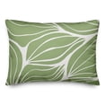 thumbnail image 2 of Creative Products Green Modern Leaf Lines 14x20 Indoor / Outdoor Pillow, 2 of 3