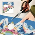 thumbnail image 6 of Yayeee Faucet Mat for Kitchen Sink 30" Diatomite Long Splash Guard Pad, Abstract Snow Mountain, 6 of 7