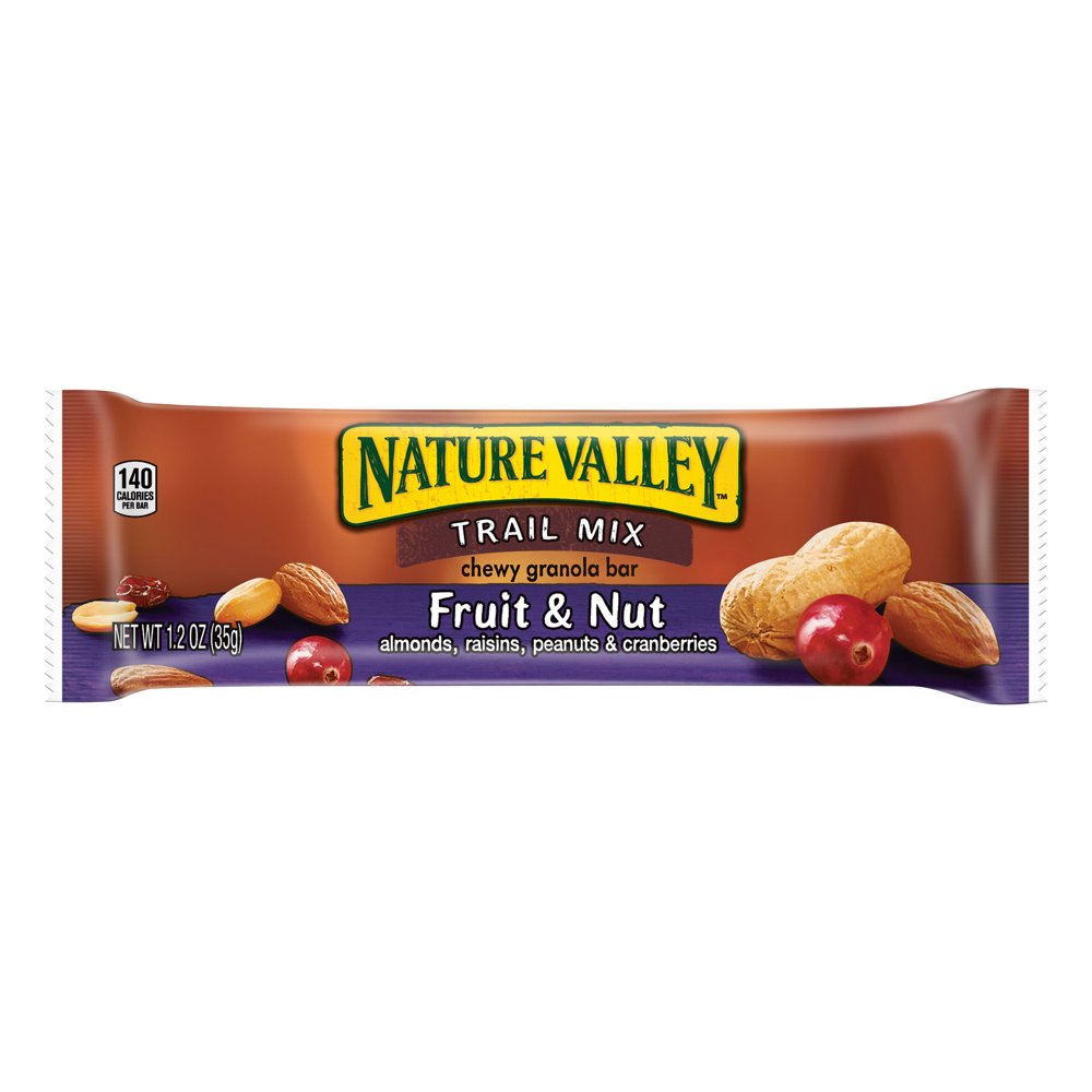 Nature Valley Chewy Granola Bar Trail Mix Fruit and Nut