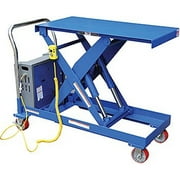 Vestil Manufacturing CART-2000-3240-DC 32 x 40 in. 2000 lbs 12V DC Hydraulic Elevating Cart