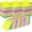 12 Bright Colors, variant on 60 Pads Round Corner Lined Sticky Notes 3x3 in Post, 12 Bright Colors Self-Stick Note Pads it, Strong Adhesive Paper Memo Pads, 75 Sheets/Pad, Colored Note Pad Easy to Post for Home, Office, Notebook
