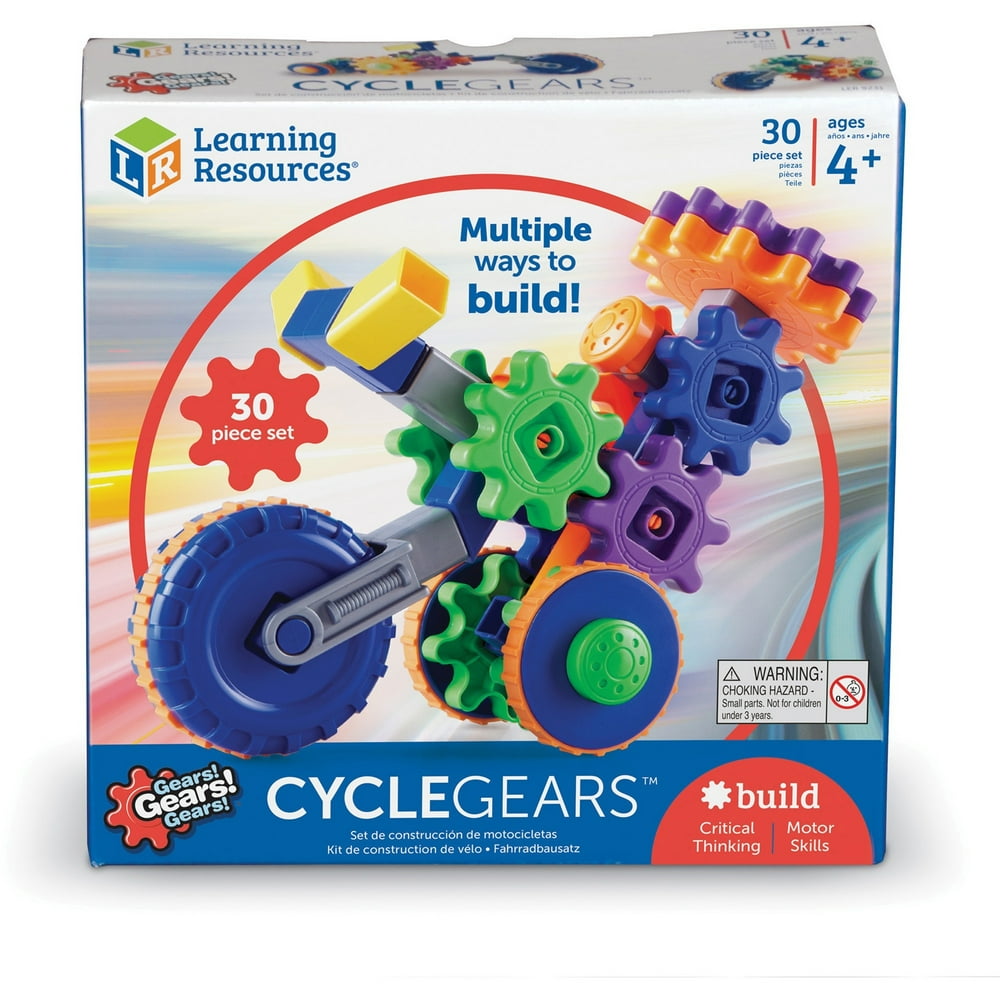Learning Resources Gears! Cycle Gears Building Kit