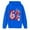 Swt 176# Blue, variant on WAYUTE Girls Sweatshirts Cozy Pullover Hoodie Soft Comfort Long Sleeve Sweatshirt with Pocket for Casual Wear and Outdoor Activities