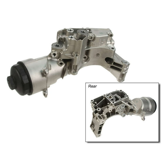 Genuine OEM Replacement for w/ Oil Filter 1998-2000 BMW 528i Engine Oil Filter Housing for BMW 528i