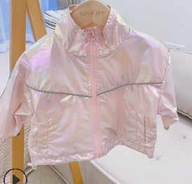 reflective coat girls