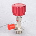 thumbnail image 2 of Ouvre-bouteille Réfrigérant AC, Robinet Réfrigérant Durable 11mm de Diamètre Professionnel en Alliage d'Aluminium 1/4 Pouce BSP pour Climatisation, 2 of 8