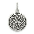 thumbnail image 1 of Sterling Silver Antiqued Celtic Knot Charm, 1 of 2