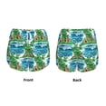 thumbnail image 5 of Fotbe Hawaii Palms Womens High Waist Running Shorts Athletic Workout Quick Dry Shorts for Women with Pockets Gym Yoga Summer Shorts-XX-Large, 5 of 9