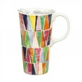 thumbnail image 3 of Evergreen Ceramic Travel Cup 17oz.,withbox and Tritan Lid Pattern Palette, 3 of 4