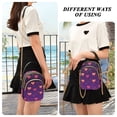thumbnail image 6 of FORMRS Crossbody Bag for Women Quilted Travel Shoulder Cell Phone Purse with Chain Strap Handbag, Love in The Clouds, 6 of 7