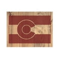 thumbnail image 2 of Colorado State Flag Stencil Template Reusable 8.5 x 11 for Painting on Walls, Wood, Etc. By Stencilville, 2 of 2