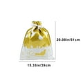 thumbnail image 3 of YIMWNYI Christmas Gift Drawstring Bags, Candy Gift Bags, Holiday Party Supplies, Eco-Friendly Packaging, Santa-Themed Gift Pouches, Versatile Drawstring Bags for Gifts, 3 of 6