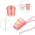 thumbnail image 3 of Collar de chupito de 8 piezas, collar de vaso de chupito para despedida de soltera y novia con lámina dorada para decoraciones de despedida de soltera y despedida de soltera (rosa), 3 of 5