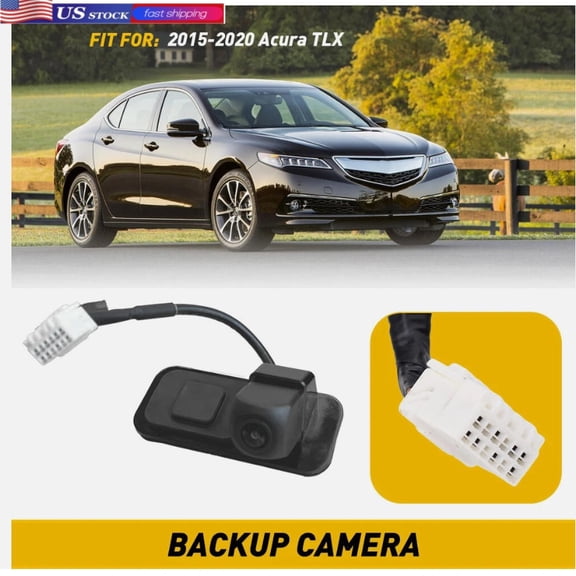 Car Reversing Camera Backup Camera for Honda Acura TLX 2015-2020 with High-definition Night Vision IP69 Waterproof Rear View Camera 170° Wide Angle Replace 39530-TZ3-A01