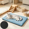 thumbnail image 4 of Summer Pet Mat 50x40x3cm Thickened Washable Cover Grip Base, Cool Touch Beaded Fabric Soft Padding Non Slip, Removable Cover Rest Mat for Cats Small Medium Dogs Gift, 4 of 9