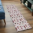 thumbnail image 4 of Runner Rug 2 x 6 Ft, Cartoon Car Washable Non-Slip Floor Mat for Kitchen Hallway/Entryway, Funny Red Black Fire Truck Print Vintage Long Kitchen Runner Area Rugs for Living Room, Low-Profile, 4 of 7