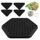 thumbnail image 3 of Chain Triangle Chess Game Triggle Rubber Band Game Educational Interactive Game Battle Set for Family Gifts, 3 of 4