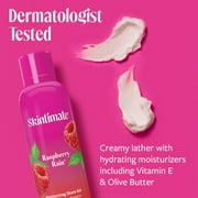 Skintimate Raspberry Rain Shave Gel for Women, Travel Shaving Cream, 2.75 oz