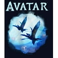 thumbnail image 2 of Girl's Avatar: The Way of Water Great Leonopteryx Flight Logo  Graphic Tee Navy Blue Large, 2 of 4