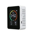 thumbnail image 1 of CO2 Detector Portable Gas Concentration Detection Air Temperature Humidity Equipment Sensor Accurate Digital Display Detector, 1 of 7