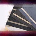 thumbnail image 2 of Suministros para hoteles, aislamiento para restaurantes, manteles individuales de PVC Teshilin, cuadrados con borde dorado, 2 of 4