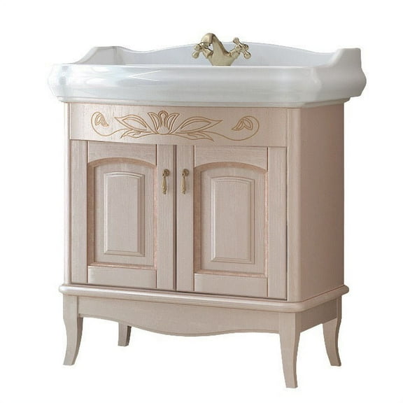 Nameeks Mi-F01 Michela 31-3/10" Free Standing Vanity Set - Vanilla