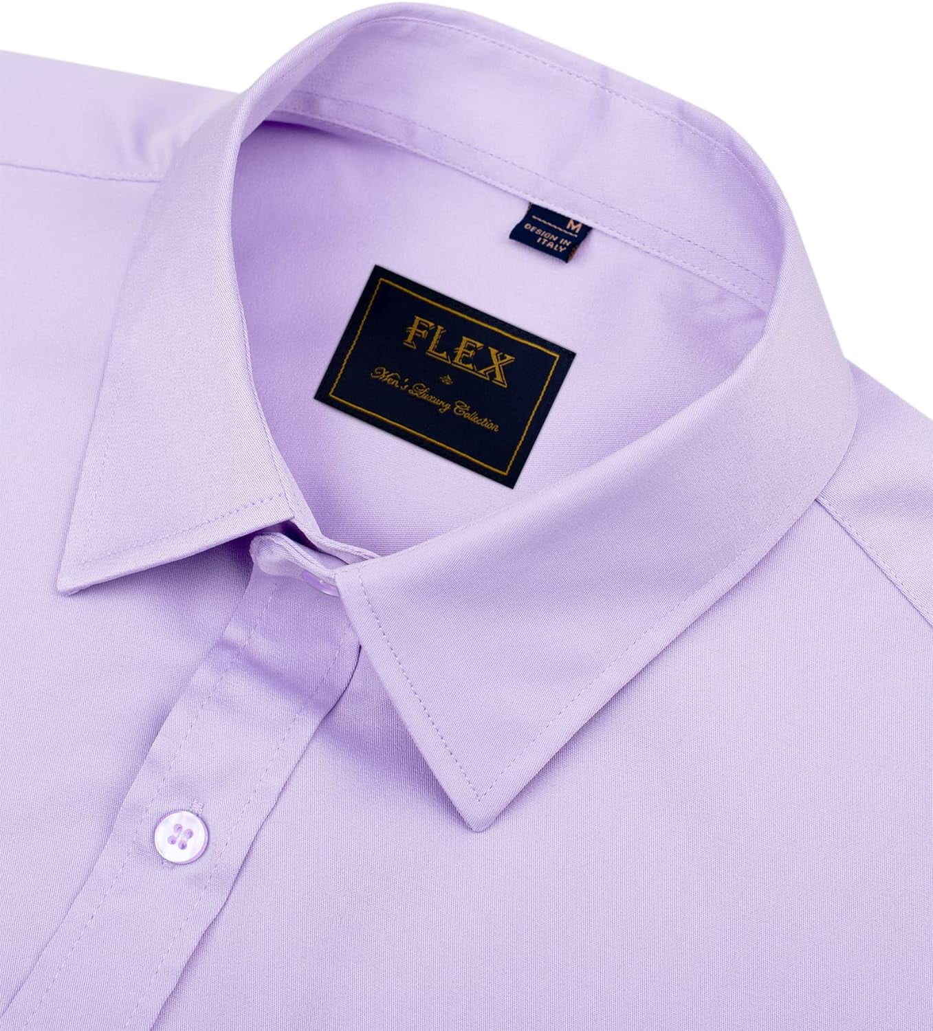 chinese dress ladies Quattro Flex Dress Shirt with Semi-Spread Collar Sky Blue  The Crafted Stag