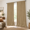 Beige-54"W x 84"L (Pack of 2), variant on Indigo Blue 54"W x 84"L (Pack of 2) Solid Light Filtering Cotton Curtains