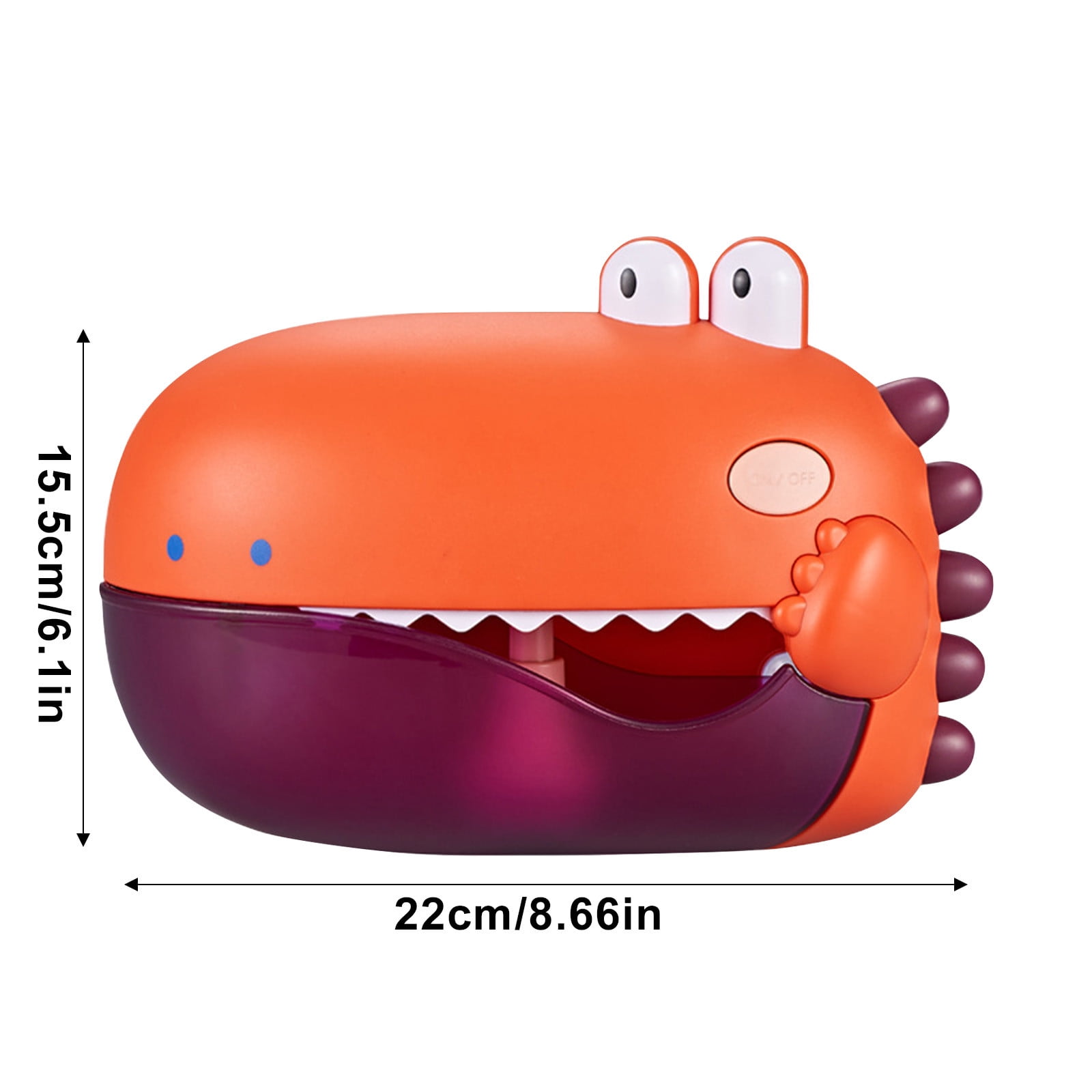 Crocodile Bubble Blower, Musical Bath Bubble Machine with Interactive Features, Electric Bubble Maker for Fun Bath Time (Green)