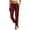 Red, variant on TIANZEN High Waisted Casual Yoga Pants For Split Flared Trousers Soft Athletic Workout Wide Leg Bottoms Elastic Pants for Women Work Casual