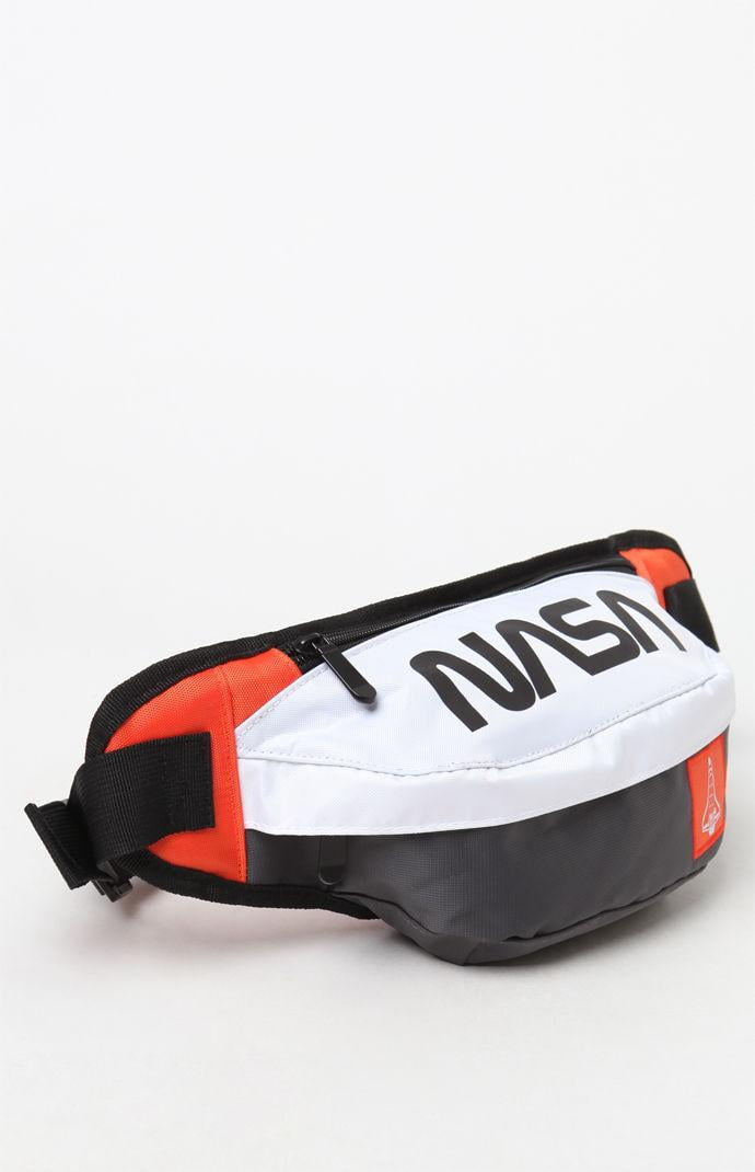 orange waist bag