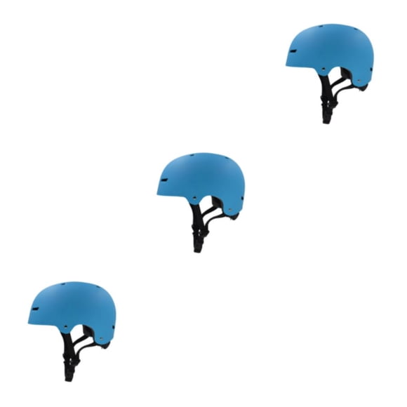 Greeniant Cascos deportivos ABS: doble protección para mayor seguridad y comodidad al usar cascos de patinaje sobre ruedas Azul mate M (52-58 Type1 NO1